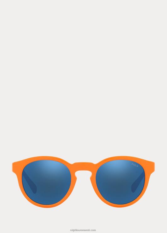 Ralph Lauren mehed värvipoe panto päikeseprillid PR0V2618 läikiv purjeoranž