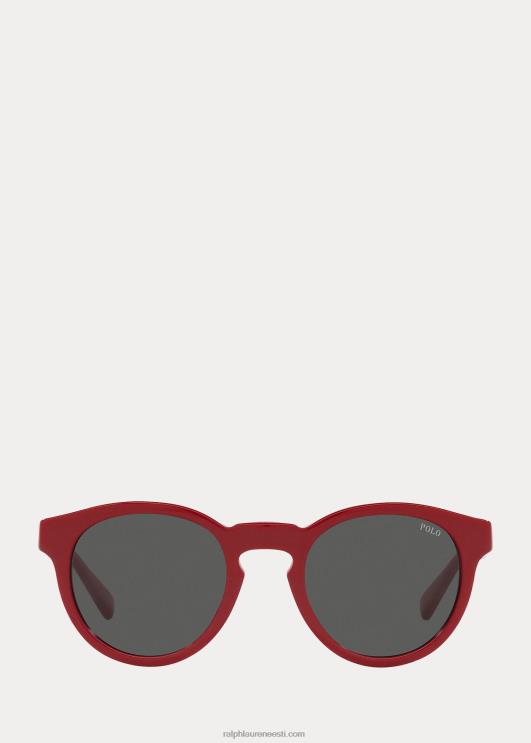 Ralph Lauren mehed värvipoe panto päikeseprillid PR0V2619 läikiv punane