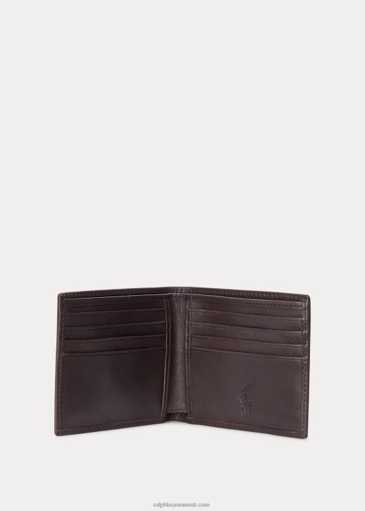 Ralph Lauren mehed nahast rahakott PR0V2394 pruun