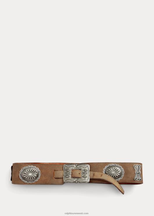 Ralph Lauren mehed läbimõõduga seemisnahast vöö PR0V8867