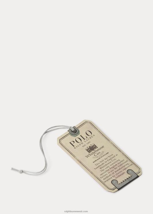 Ralph Lauren mehed messing-pandlaga nahast vöö PR0V2479 tan