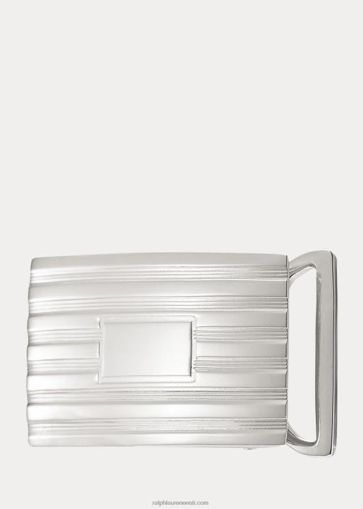 Ralph Lauren mehed mootoriga keeratav rihmalukk PR0V9041 hõbedane