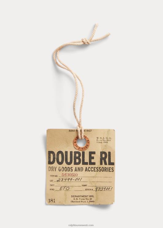 Ralph Lauren mehed nahast vöö PR0V8856 vintage pruun