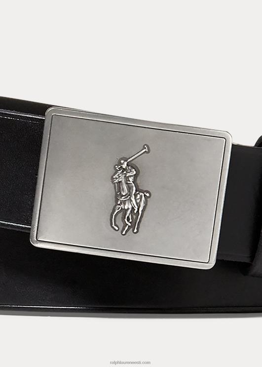 Ralph Lauren mehed poni tahvel nahast vöö PR0V2563 must