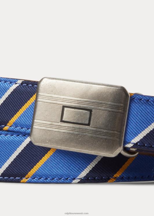 Ralph Lauren mehed tahvel-pandlaga triibuline žakaarvöö PR0V2759