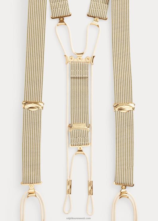 Ralph Lauren mehed triibulised venitustraksid PR0V8846 koor/oliiv