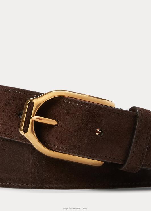 Ralph Lauren mehed welington vasika-seemisnahast vöö PR0V2221 tumepruun