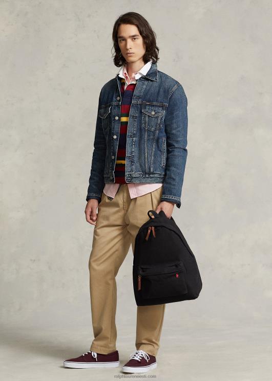 Ralph Lauren mehed lõuendist seljakott PR0V2386 must