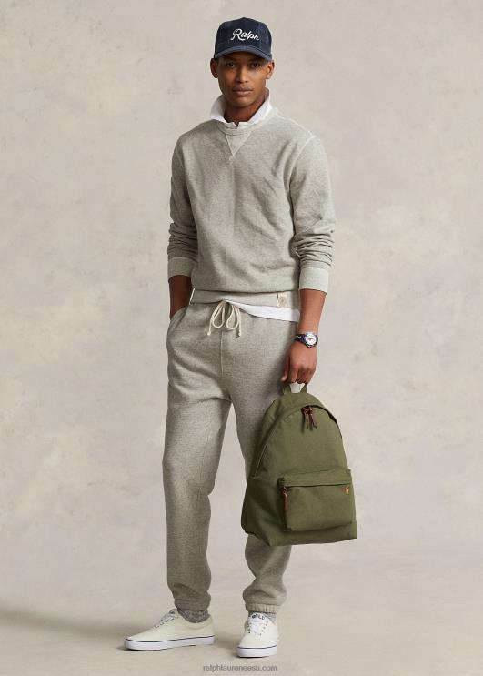 Ralph Lauren mehed lõuendist seljakott PR0V2389 tume salvei