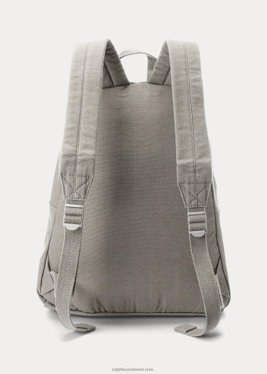 Ralph Lauren mehed lõuendist seljakott PR0V2390 hall udu