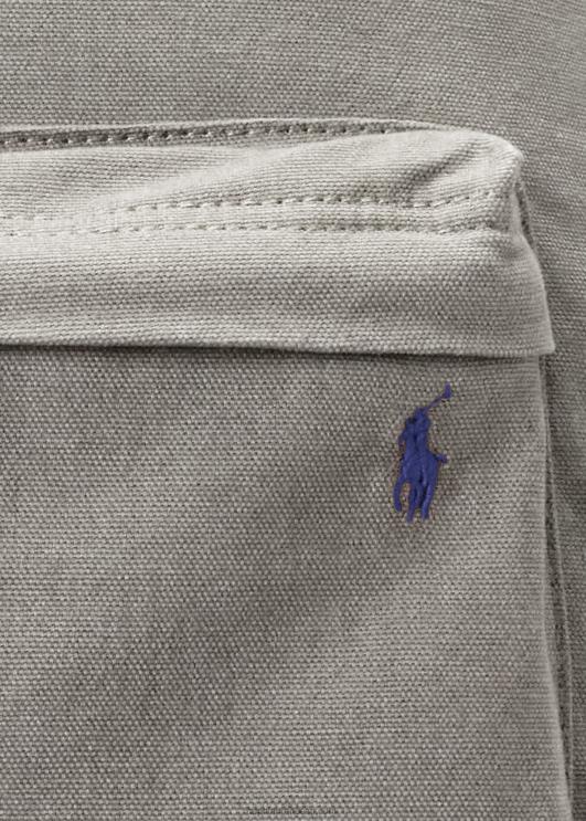 Ralph Lauren mehed lõuendist seljakott PR0V2390 hall udu