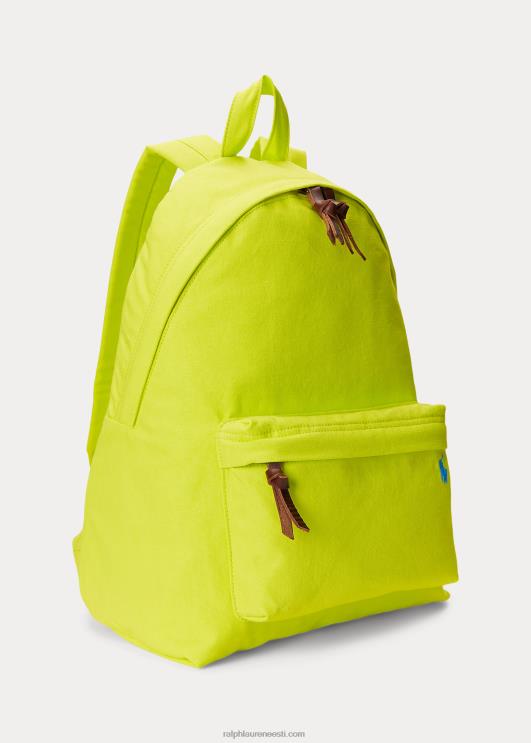 Ralph Lauren mehed lõuendist seljakott PR0V2391 turvakollane