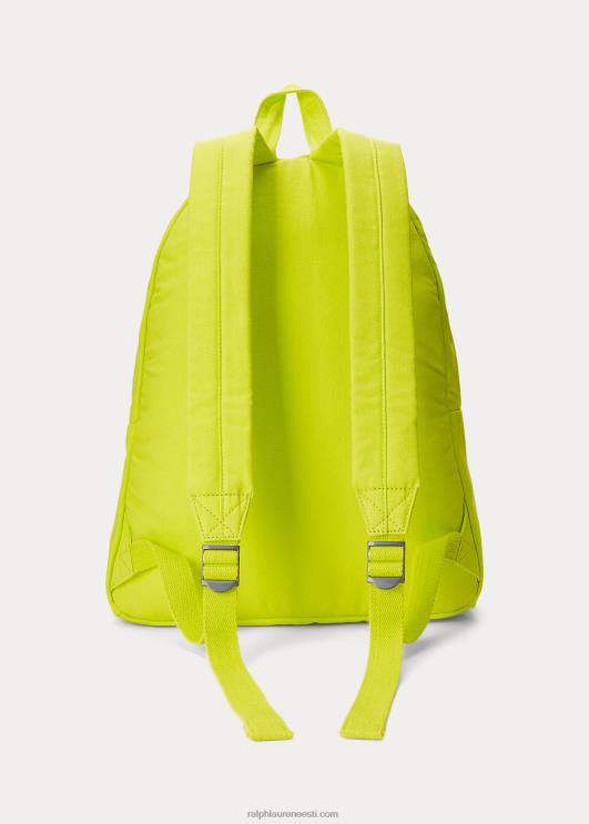 Ralph Lauren mehed lõuendist seljakott PR0V2391 turvakollane