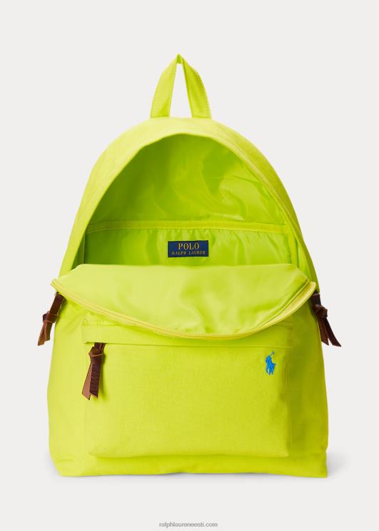 Ralph Lauren mehed lõuendist seljakott PR0V2391 turvakollane