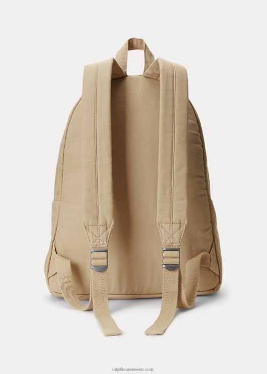 Ralph Lauren mehed lõuendist seljakott PR0V2392 vintage khaki