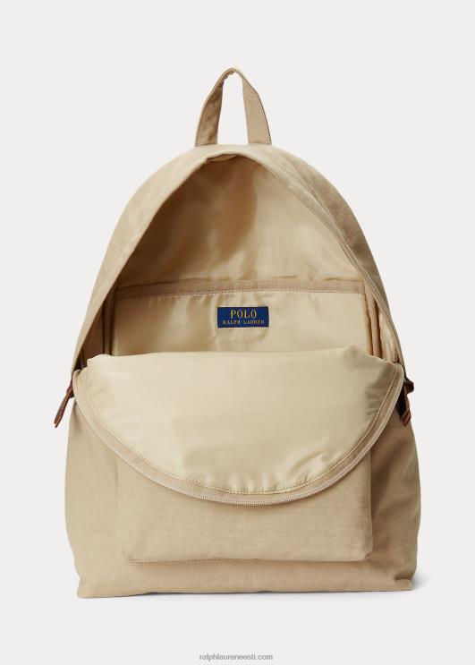Ralph Lauren mehed lõuendist seljakott PR0V2392 vintage khaki