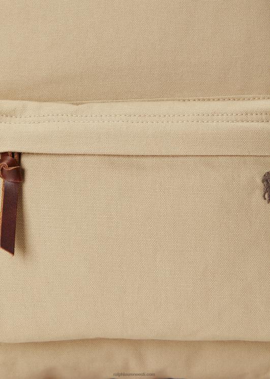 Ralph Lauren mehed lõuendist seljakott PR0V2392 vintage khaki