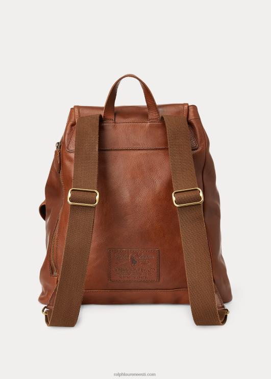 Ralph Lauren mehed pärandnahast seljakott PR0V2333 sadul