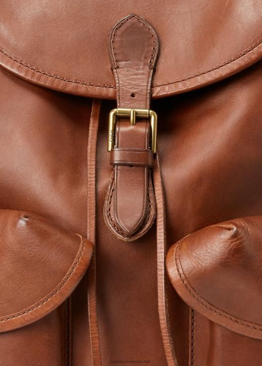 Ralph Lauren mehed pärandnahast seljakott PR0V2333 sadul