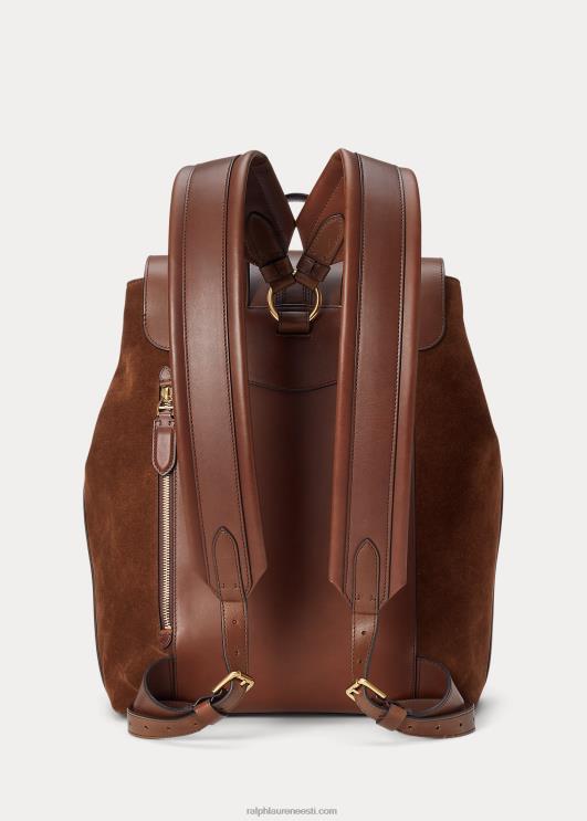 Ralph Lauren mehed welington vasikas-seemisnahast seljakott PR0V8971 kastan