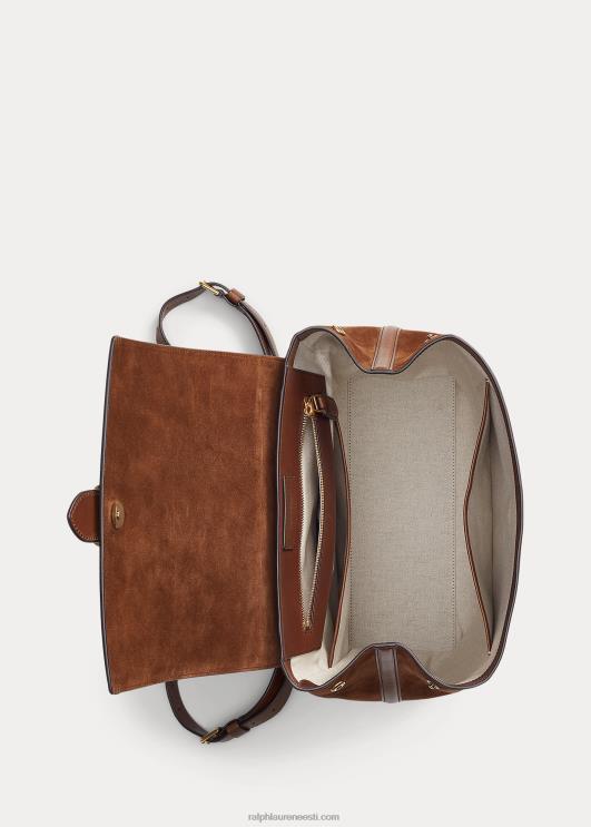 Ralph Lauren mehed welington vasikas-seemisnahast seljakott PR0V8971 kastan