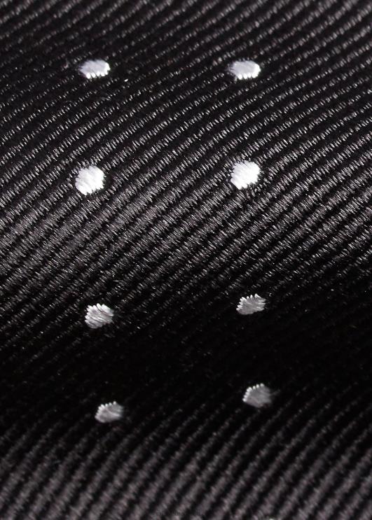 Ralph Lauren mehed dot silk repp kitsas lips PR0V8796 must valge