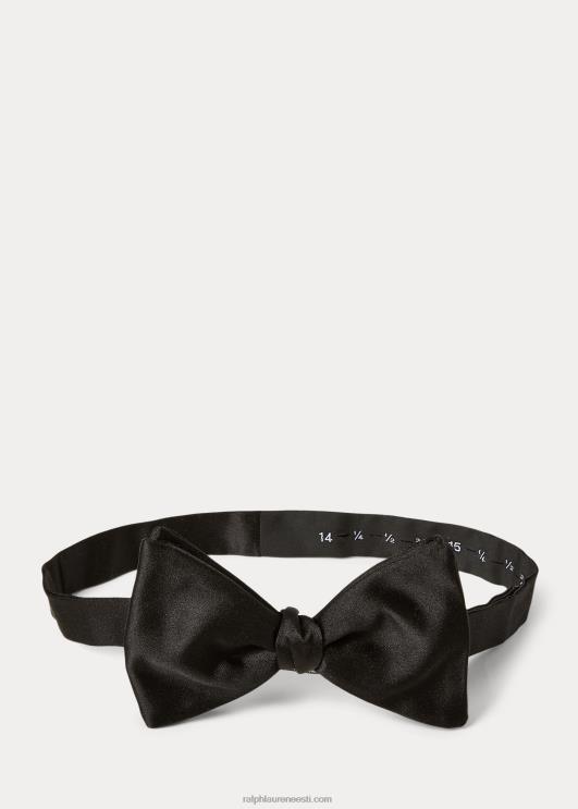 Ralph Lauren mehed eelnevalt seotud siidist kikilips PR0V2691 must