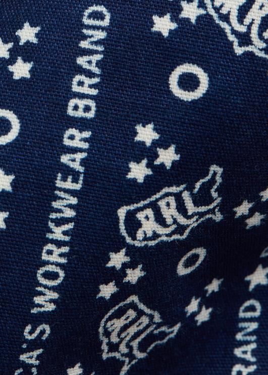 Ralph Lauren mehed käsitsi valmistatud logotrükiga linane lips PR0V8835 dk indigo