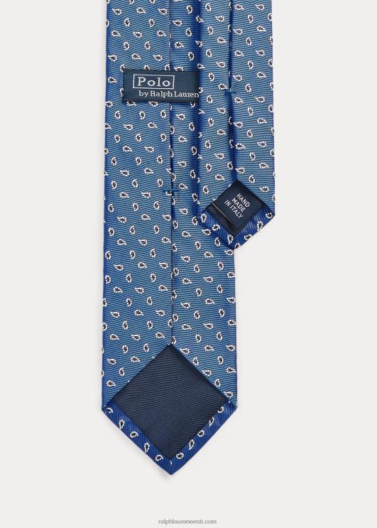 Ralph Lauren mehed männimustriga siidist lips PR0V2534 sinine