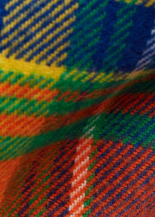 Ralph Lauren mehed polo karu ruuduline flanelllips PR0V2519 oranž/kuninglik multi