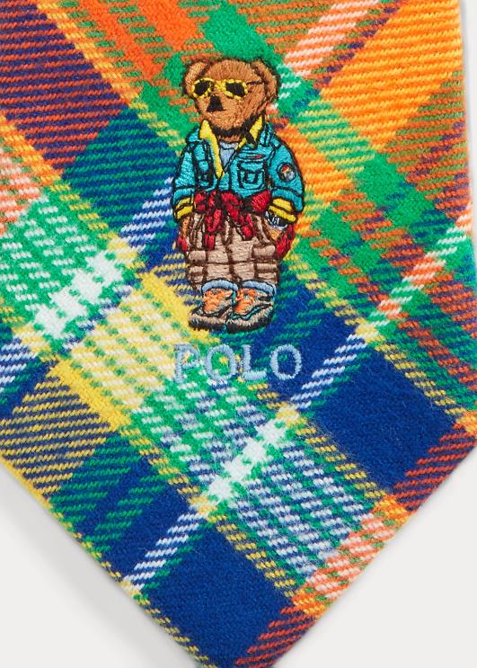 Ralph Lauren mehed polo karu ruuduline flanelllips PR0V2519 oranž/kuninglik multi