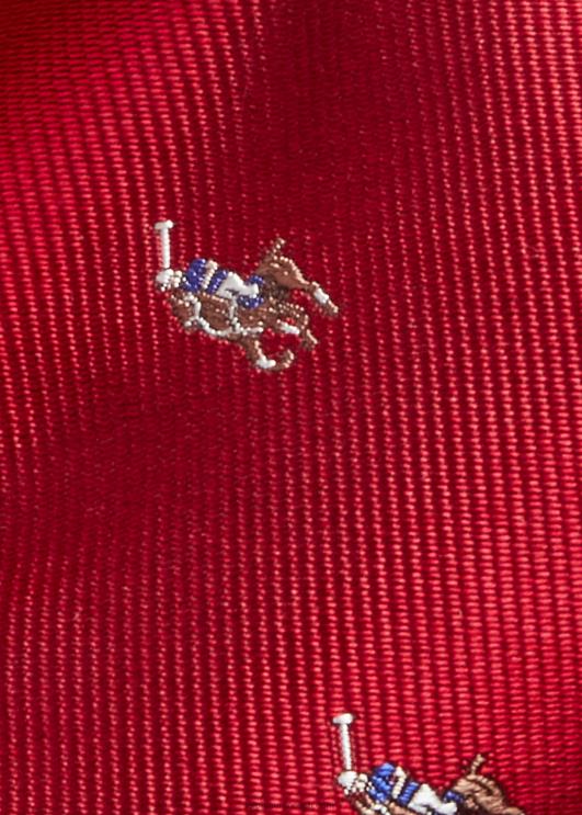 Ralph Lauren mehed polo poni siidist lips PR0V2415 punane