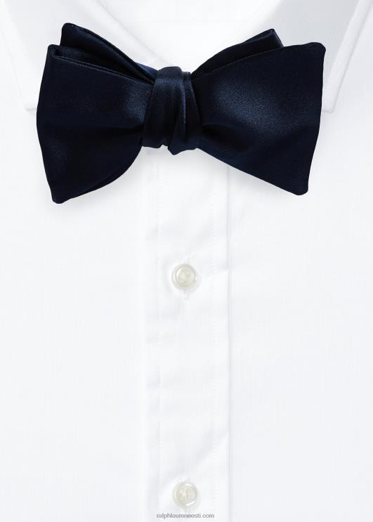 Ralph Lauren mehed siidist satiinist kikilips PR0V2682 tume merevägi