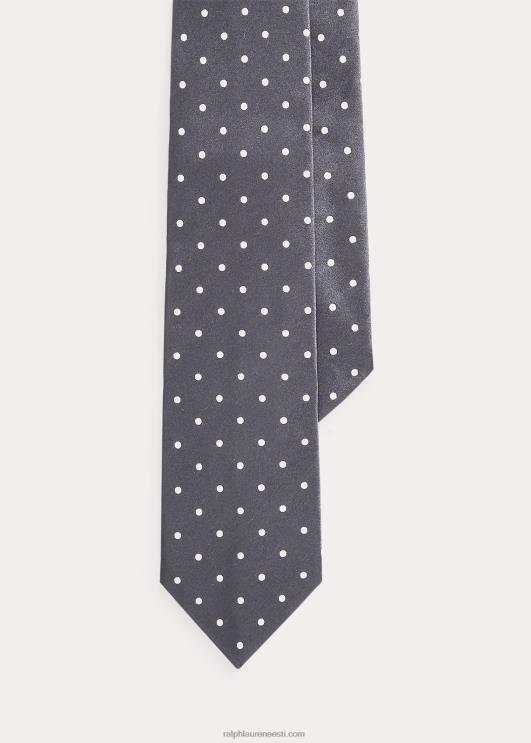 Ralph Lauren mehed täpiline siidist satiinist lips PR0V2685 tumehall