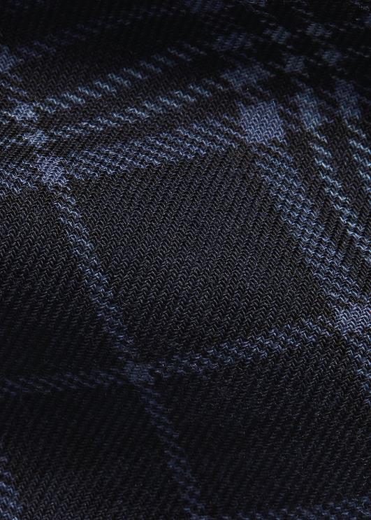 Ralph Lauren mehed tartaanimustriga kašmiir-siidist lips PR0V8928 tumesinine/tolmusinine