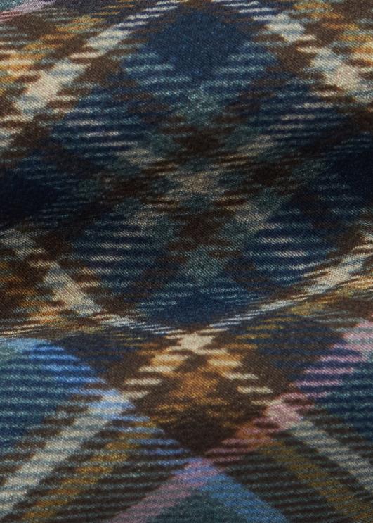 Ralph Lauren mehed tartanmustriga siidist krepplips PR0V8931 merepihusti multi