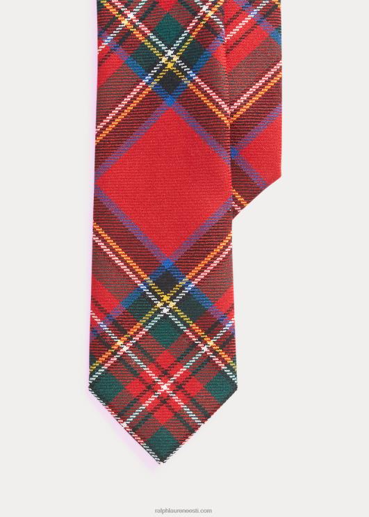 Ralph Lauren mehed tartanvillane kitsas lips PR0V2648 punane/roheline