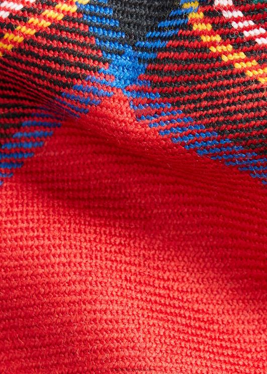 Ralph Lauren mehed tartanvillane kitsas lips PR0V2648 punane/roheline