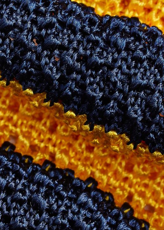 Ralph Lauren mehed triibuline kootud siidist lips PR0V2263 merevägi/kuld