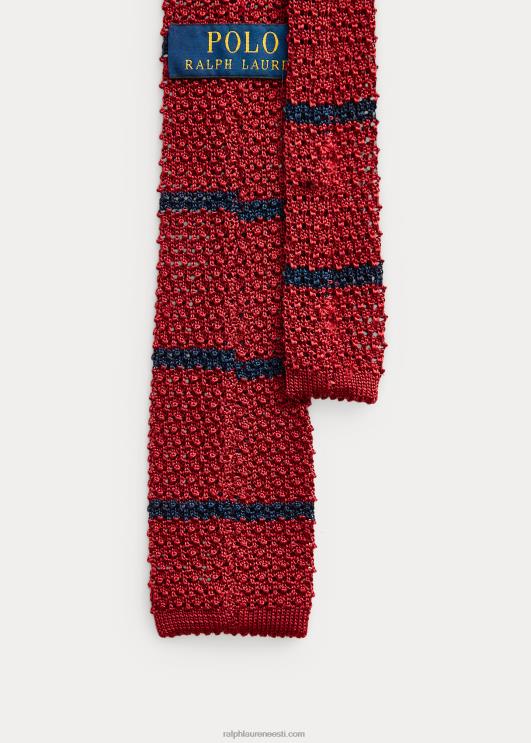 Ralph Lauren mehed triibuline kootud siidist lips PR0V8785