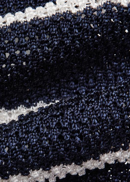 Ralph Lauren mehed triibuline kootud villane lips PR0V2419 mereväe/valge