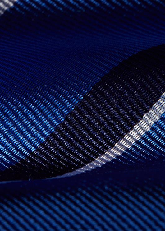 Ralph Lauren mehed triibuline siidist repp lips PR0V2676 sinine/merepunane