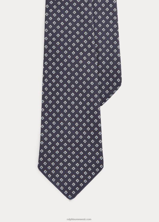 Ralph Lauren mehed vintage-inspireeritud korralik siidist lips PR0V2506 merevägi