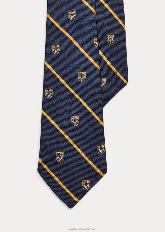 Ralph Lauren mehed vintage-inspireeritud siidist lips PR0V2772