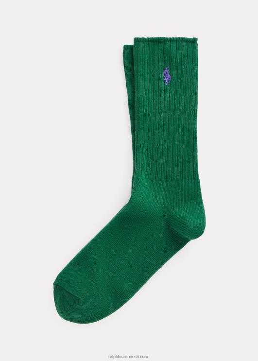 Ralph Lauren mehed puuvillasegulised crew sokid PR0V2605 metsa