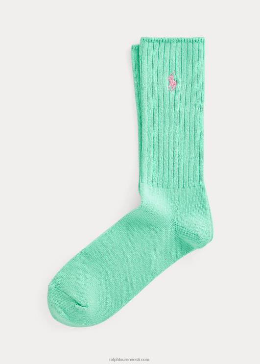 Ralph Lauren mehed puuvillasegulised crew sokid PR0V2608 heleroheline