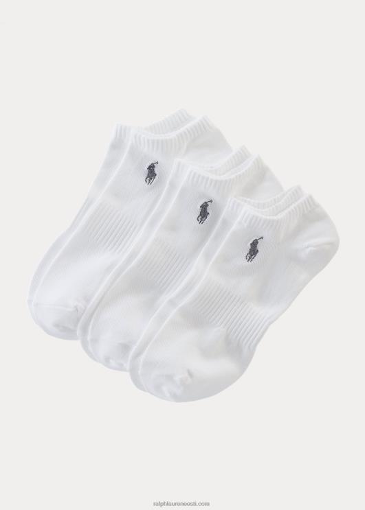 Ralph Lauren mehed spordisokid 3-pakk PR0V8808 valge