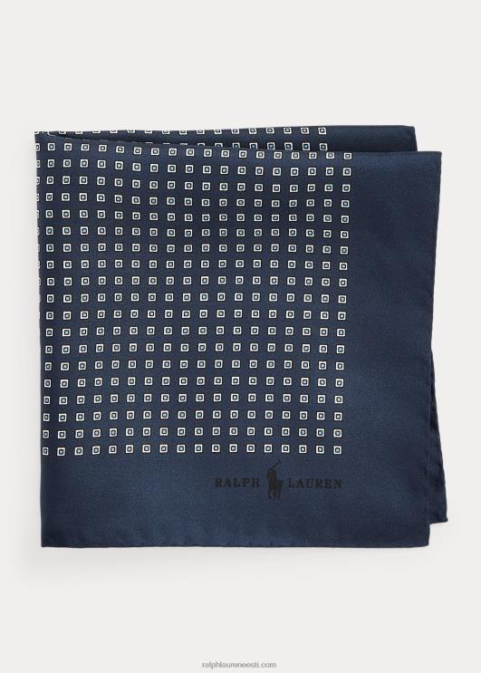 Ralph Lauren mehed korralik siiditasku ruut PR0V2514 merevägi
