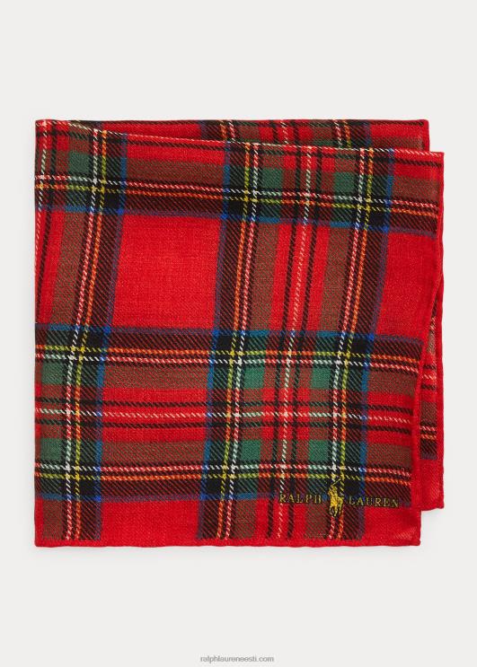 Ralph Lauren mehed ruuduline villane tasku ruut PR0V2280 punane multi