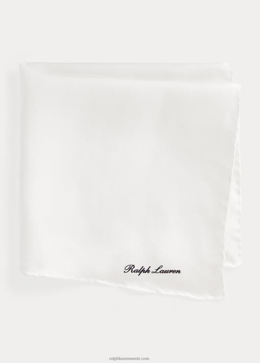 Ralph Lauren mehed siidist tasku ruut PR0V2663 valge